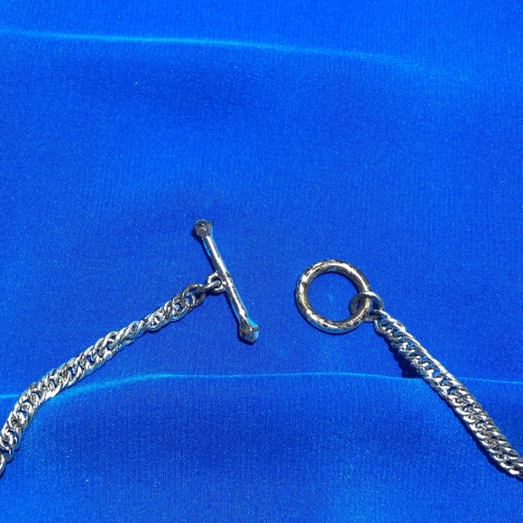 Silvertone Equestrian Horse Bit 18” Choker Style Necklace - Picture 4 of 9